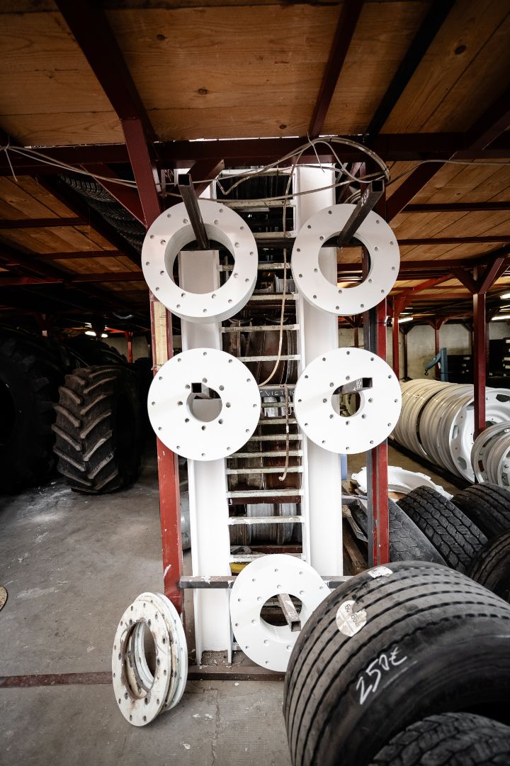 Montaggio cerchio trattore Ermes Gomme Poirino