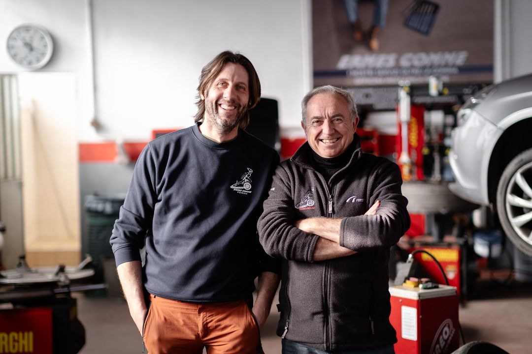 Ermes Gomme officina Poirino