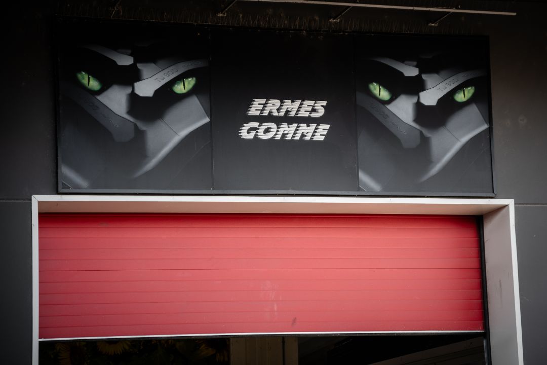 Ermes Gomme officina Poirino
